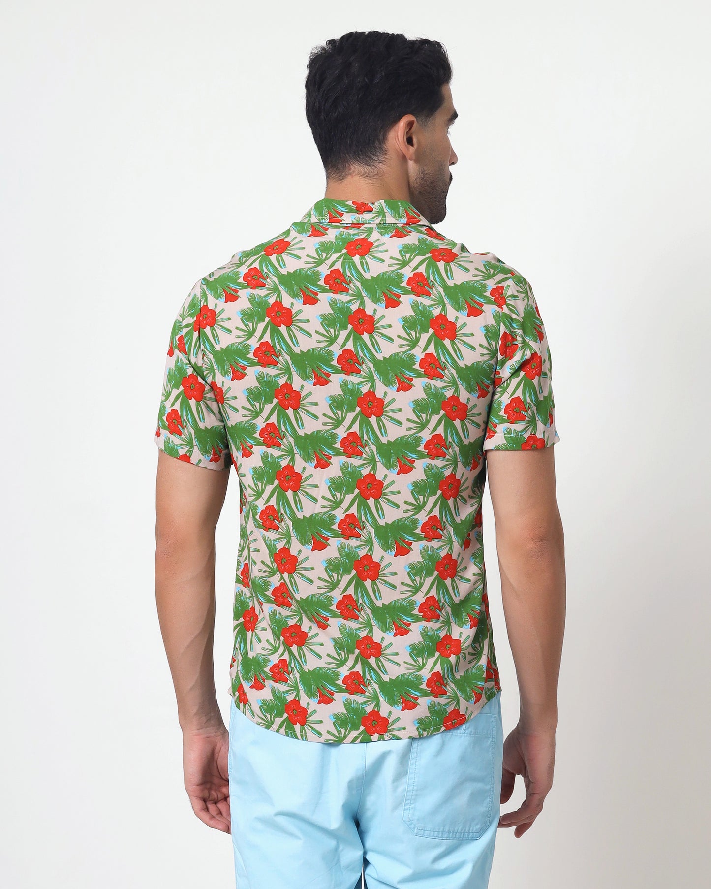 Blackbeard -"PICARD NU"- Slim-Fit Short Sleeve Shirt