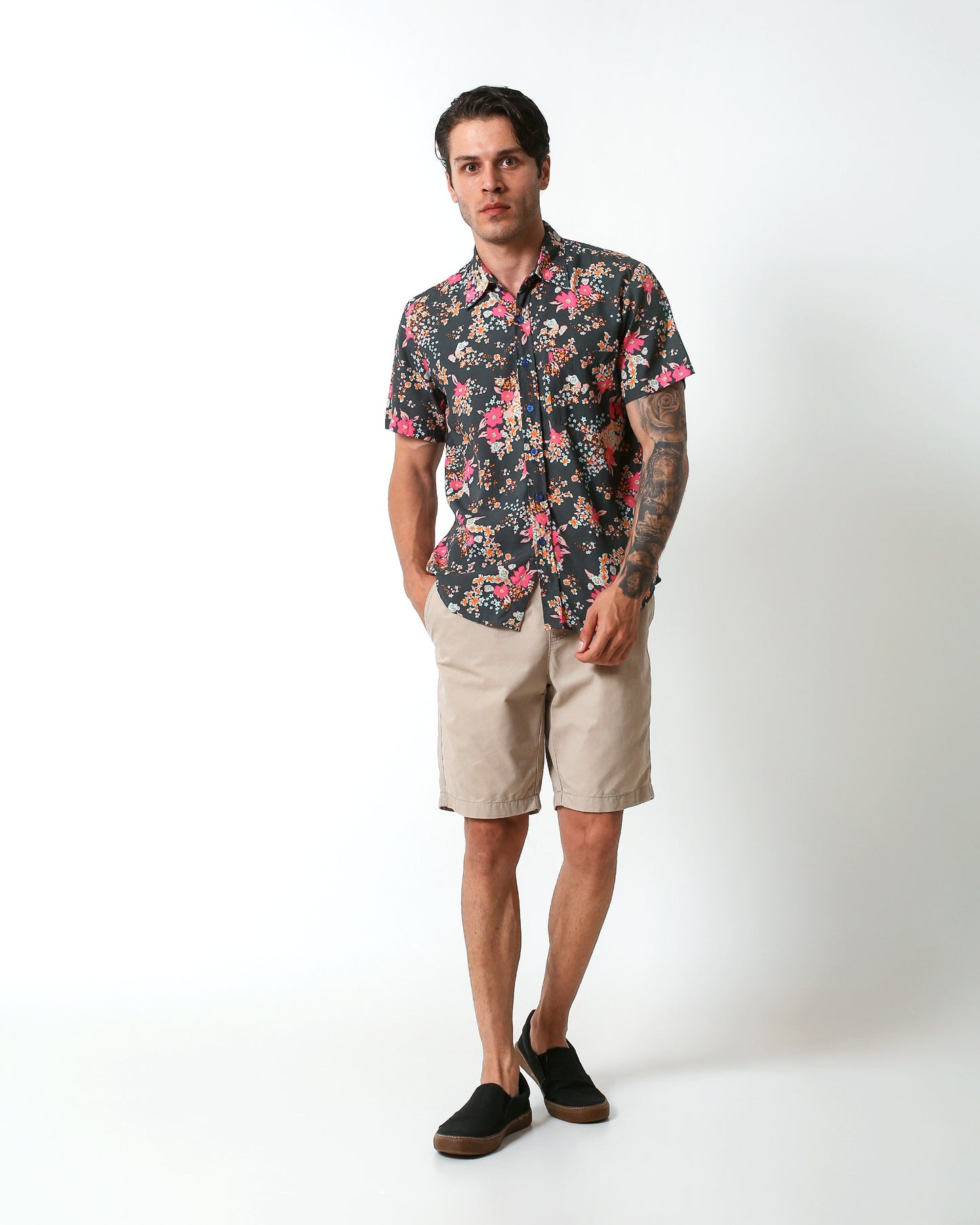 KRAKEN -"SORES"- Straight / Loose-Cut Short Sleeve Shirt