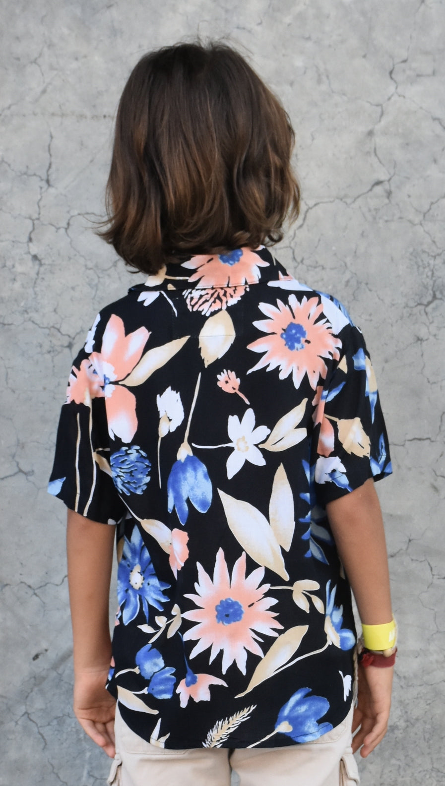 Les Mioches Kids Shirts -"ROBERTS"- Short Sleeve Shirt for Kids