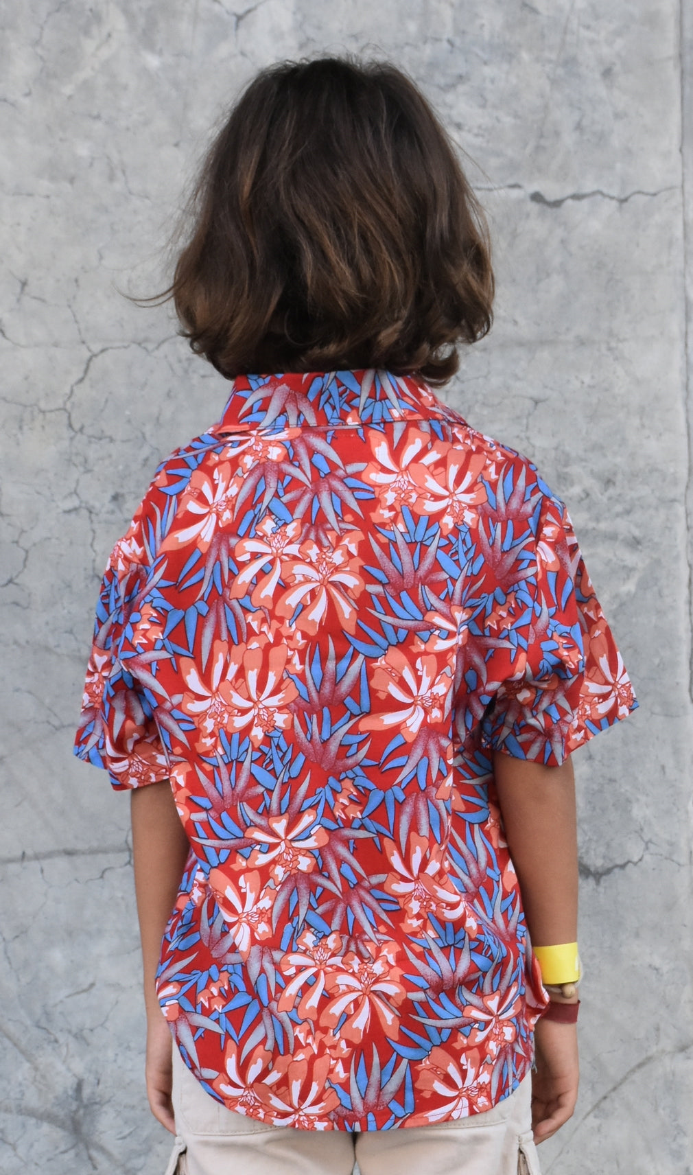 Les Mioches Kids Shirts -"ROGERS"- Short Sleeve Shirt for Kids