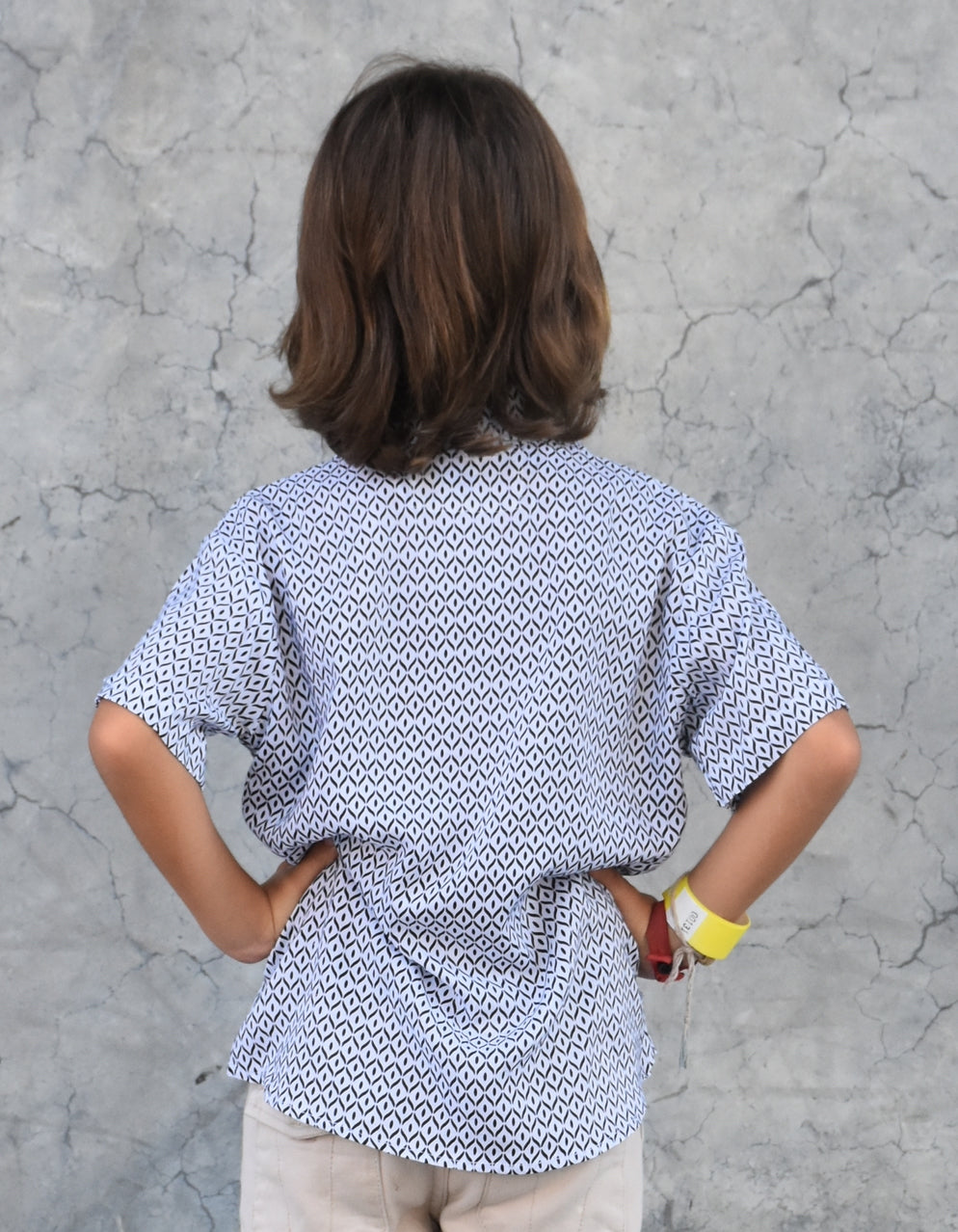 Les Mioches Kids Shirts -"SAO White"- Short Sleeve Shirt for Kids