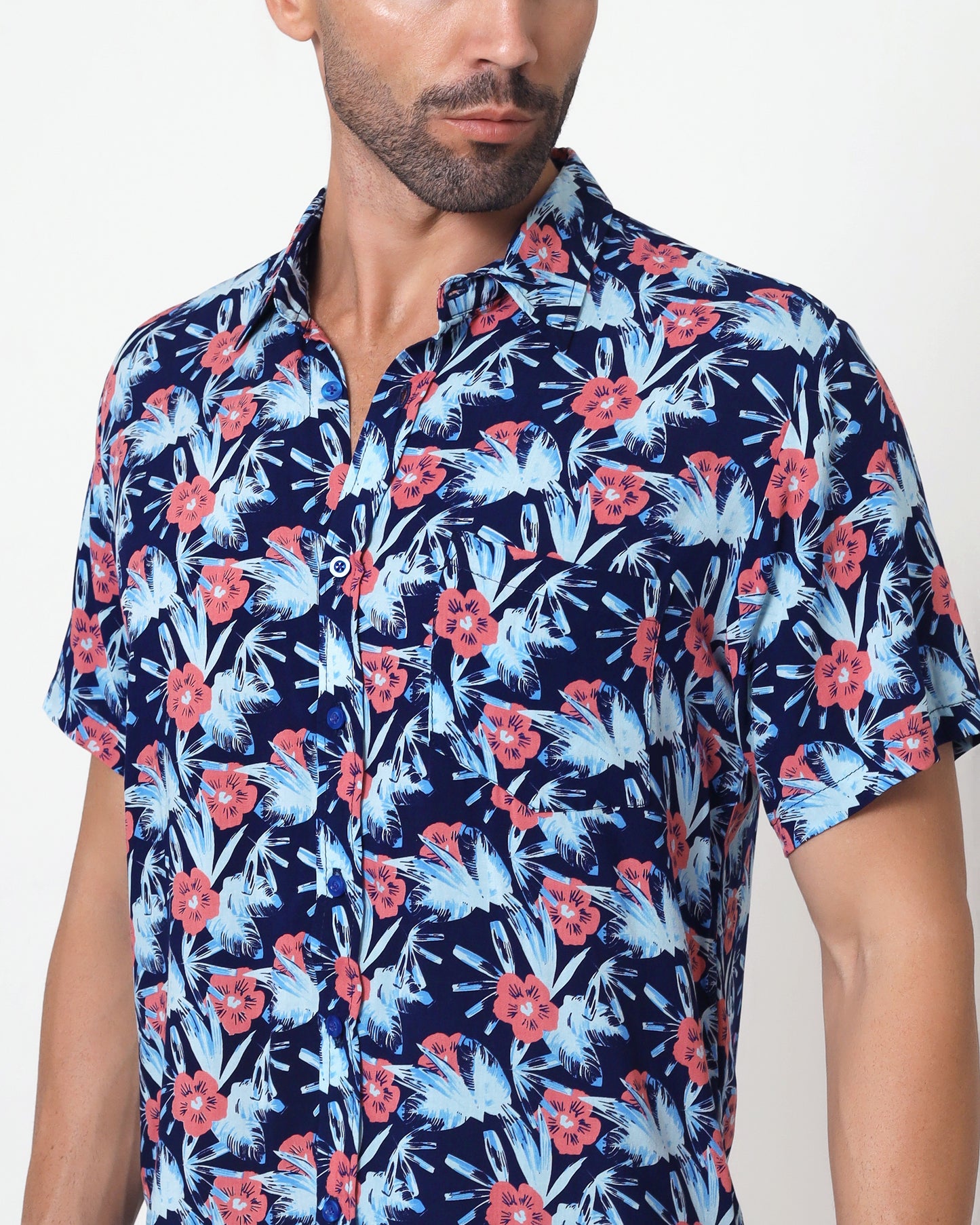 KRAKEN -"PICARD NU"- Straight / Loose-Cut Short Sleeve Shirt