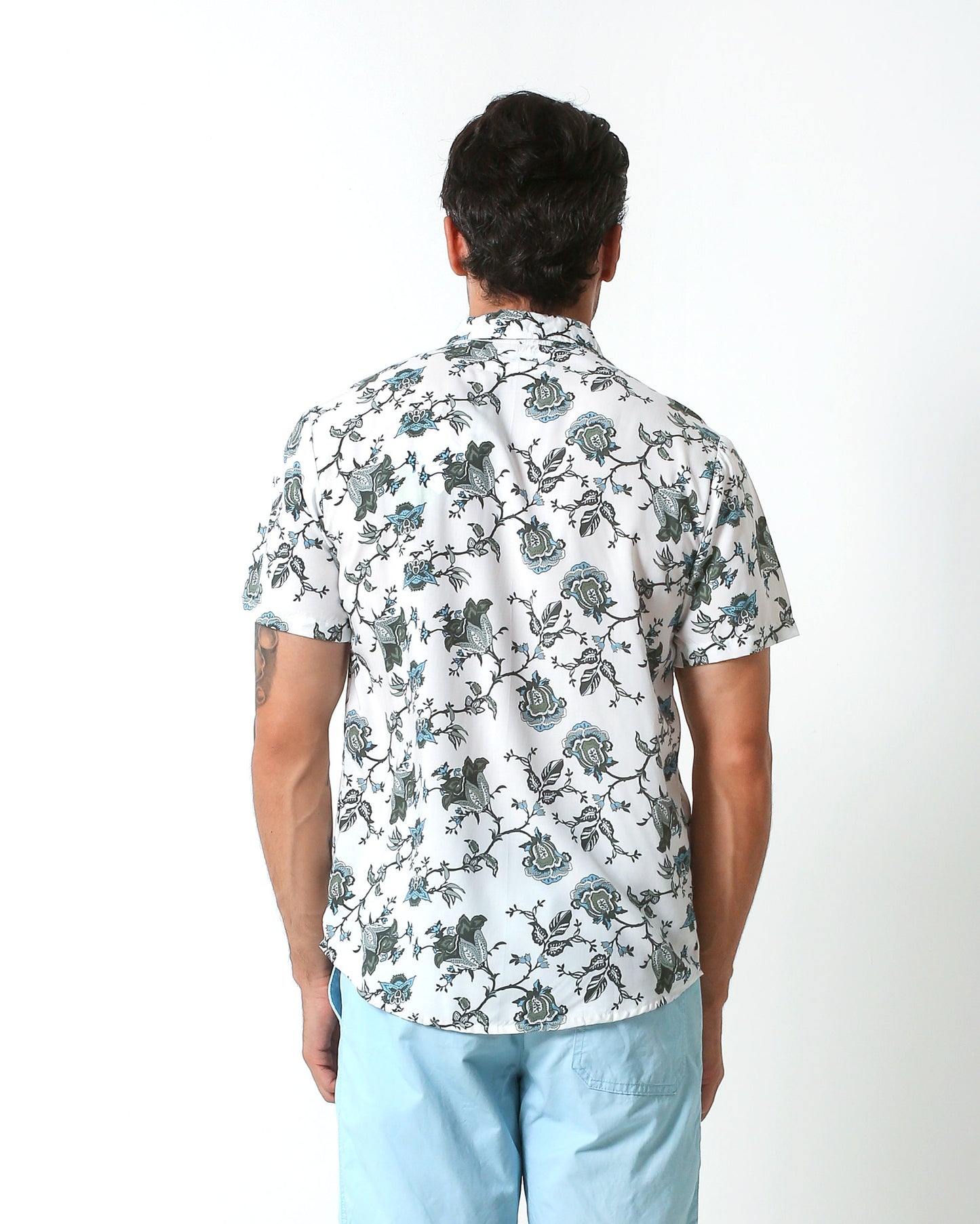 KRAKEN -"COOKE"- Straight / Loose-Cut Short Sleeve Shirt