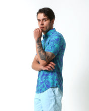Load image into Gallery viewer, Blackbeard -&quot;PAINE PARADISE&quot;- Slim-Fit Short Sleeve Shirt