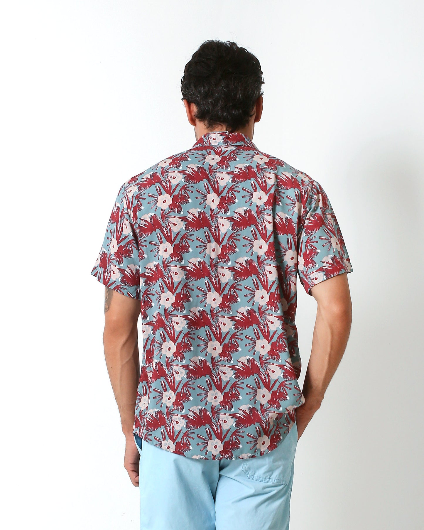 KRAKEN -"PICARD"- Straight / Loose-Cut Short Sleeve Shirt