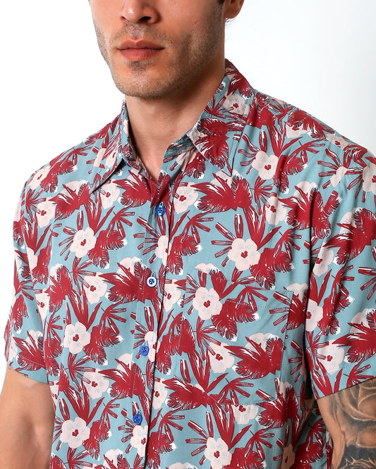 KRAKEN -"PICARD"- Straight / Loose-Cut Short Sleeve Shirt