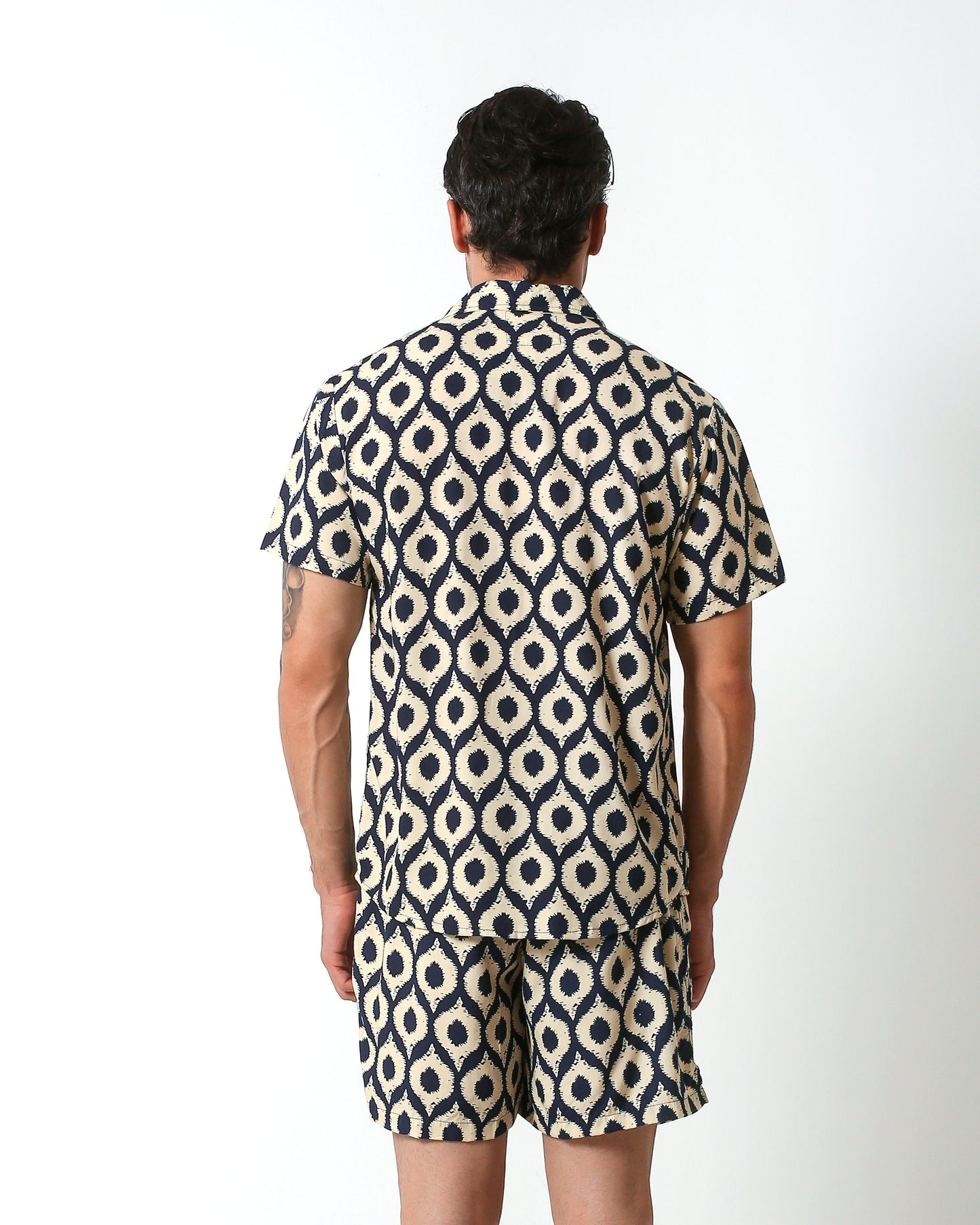 KRAKEN -"HEIN"- Straight / Loose-Cut Short Sleeve Shirt