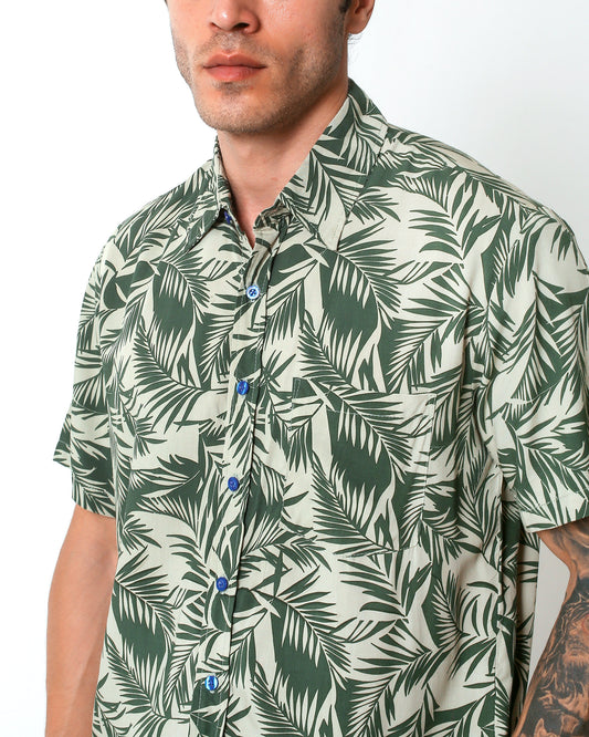 KRAKEN -"PAINE"- Straight / Loose-Cut Short Sleeve Shirt