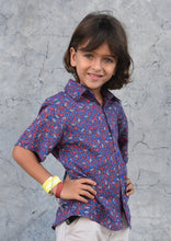Load image into Gallery viewer, Les Mioches Kids Shirts -&quot;MORGAN&quot;- Short Sleeve Shirt for Kids