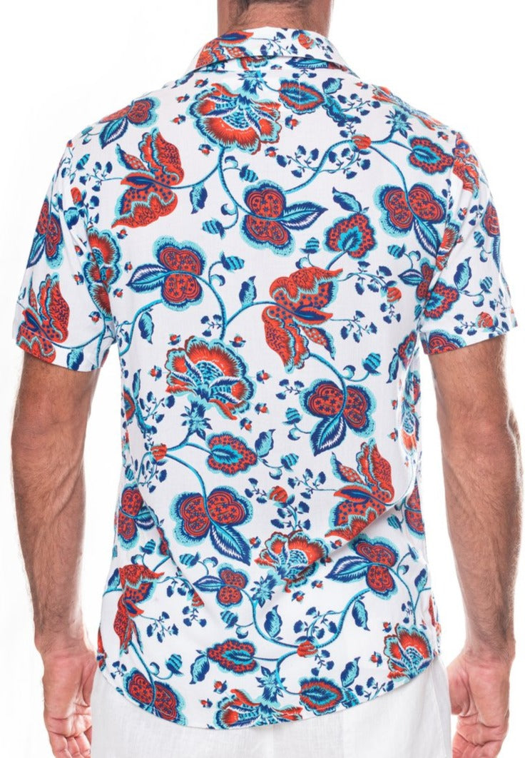 KRAKEN -"BOIS"- Straight / Loose-Cut Short Sleeve Shirt