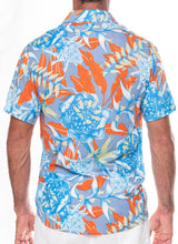 Load image into Gallery viewer, Blackbeard -&quot;GRAAF Blue&quot;- Slim-Fit Short Sleeve Shirt